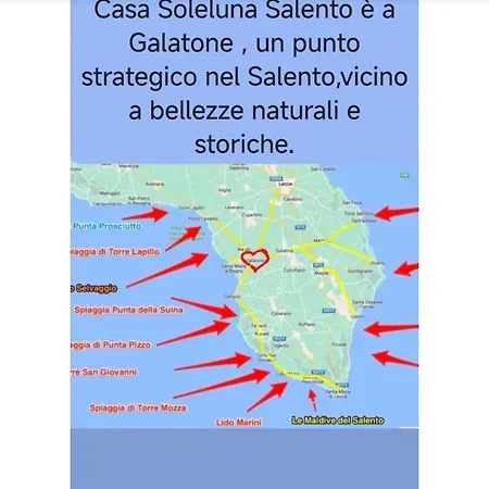 Casa Soleluna Salento Tatil Evi Galatone